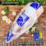 Lamb LEG BONE-IN CHUMP-ON frozen Australia JUNEE GOLD whole cut  +/- 5kg (price/kg)